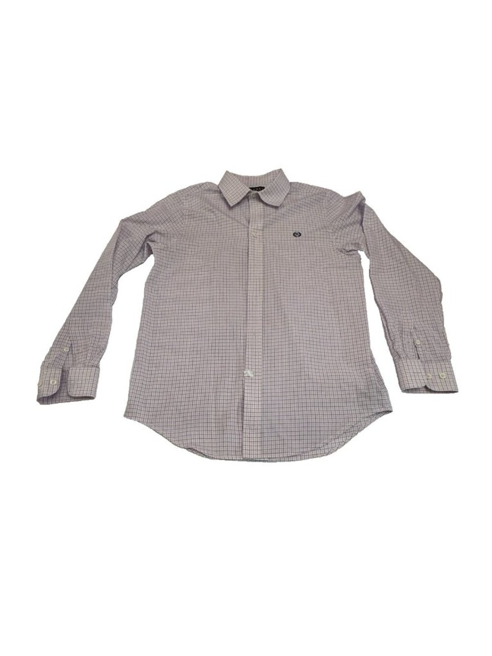 Lauren Ralph Lauren Pink Blue Check Button Front Shirt Women’s Size 18